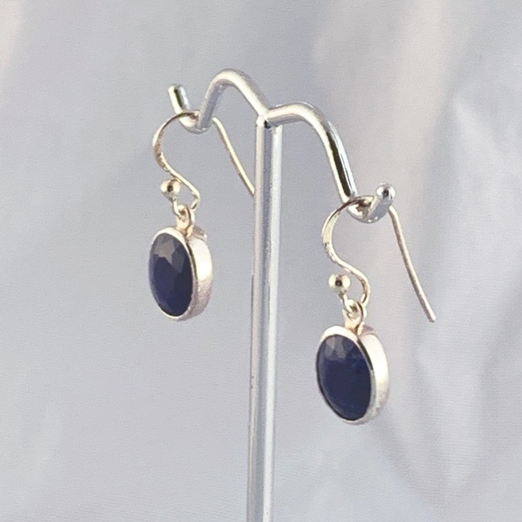 Boutique Raw Sapphire Necklace & Earring Set - Picture 8 of 8